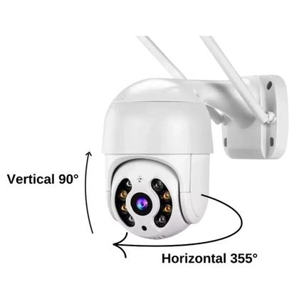 Imagem de 4 Cameras Sem Fio DVR NVR Segurança App Celular Gravador de Video Wifi Microfone Alto Falante Visao Noturna Ip66 Casa Rua Varanda Garagem Loja Comerci