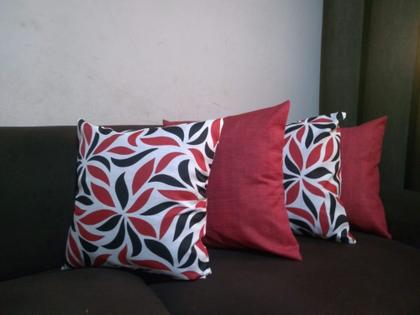 Imagem de 4 Capas Almofadas Lindas Decorativas Sala Sofá C/ Ziper