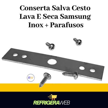 Imagem de 4 Conserta Salva Cesto Inox Compativel Lava Seca Samsung