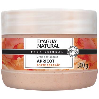 Imagem de 4 Cremes Esfoliante Forte Abrasão Apricot 300g Dágua Natural