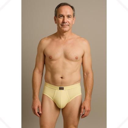 Imagem de 4 Cuecas Click Tradicional Adulto Com Abertura Helanca 120