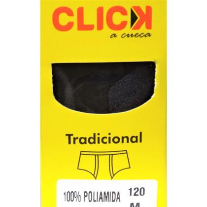 Imagem de 4 Cuecas Click Tradicional Adulto Com Abertura Helanca 120