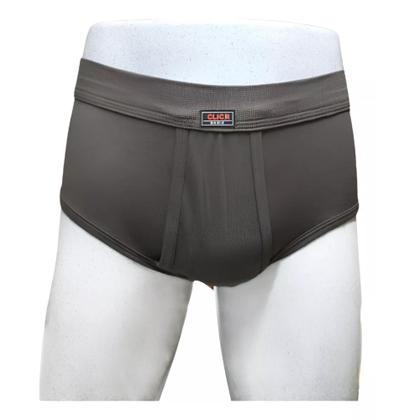 Imagem de 4 Cuecas Click Tradicional Adulto Com Abertura Helanca 120