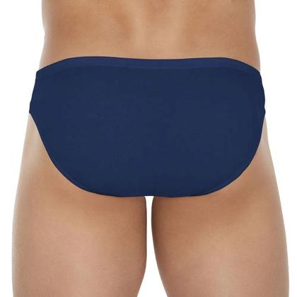 Imagem de 4 Cuecas Tradicional Básica Modelo Slip Light Zorba Em Cotton Algodão