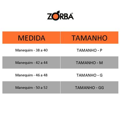 Imagem de 4 Cuecas Tradicional Básica Modelo Slip Light Zorba Em Cotton Algodão