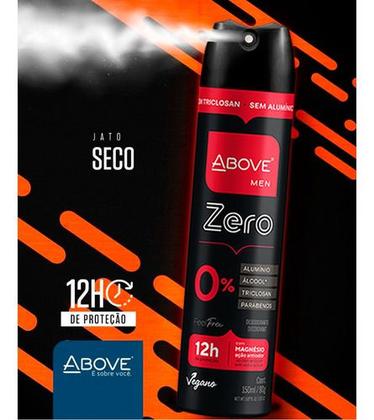 Imagem de 4 Desodorante Above Feel Free Masculino 12h Proteção 150ml