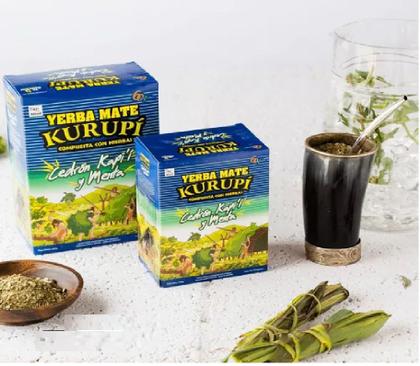 4 Ervas Mate Tereré Paraguaia KURUPI CEDRON KAPI MENTA Imagem de 4 Ervas Mate Tereré Paraguaia KURUPI CEDRON KAPI MENTA