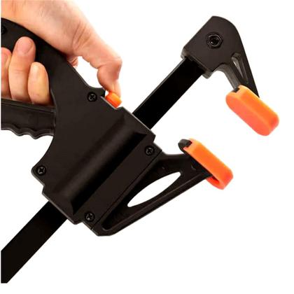 Imagem de 4 Grampos Sargento Aperto Rápido 12 Pol 300mm Marcenaria