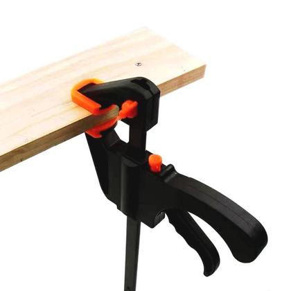 Imagem de 4 Grampos Sargento Aperto Rápido 12 Pol 300mm Marcenaria