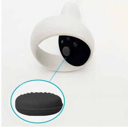 Imagem de 4 grips capa proteção analogico swit ch 2 ns2 preto