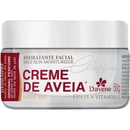 Imagem de 4 Hidratante Facial Creme de Aveia Classico 50g Davene