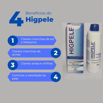 Imagem de 4 Higpele Original, Melasmas, Acnes, Espinhas, Estrias