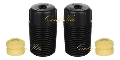 Imagem de 4 Kit Batente Coxim Dianteiro Traseiro Prisma 2009 2010 2011