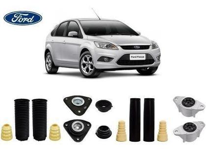 Imagem de 4 Kit Coxim Rolamento Batente Dianteiro Traseiro Focus 2011 2012 2013