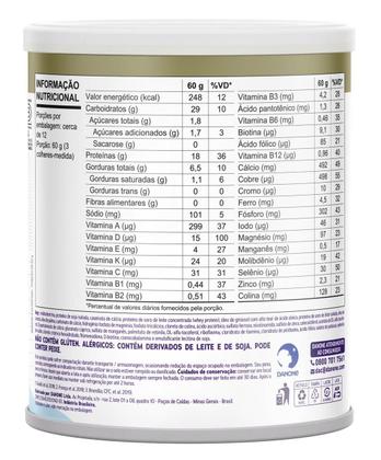 Imagem de 4 Latas Suplemento Nutridrink Protein em Pó -Danone -Sem Sabor - 700g