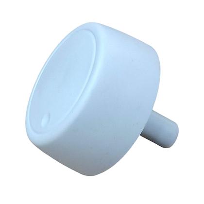 Imagem de 4 Manípulo Botão Fogão Mueller Fratello Vetro Branco Orignal