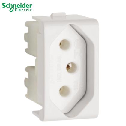 Imagem de 4 Módulo Tomada Branco Lunare 2p+t 250v 20a - Schneider