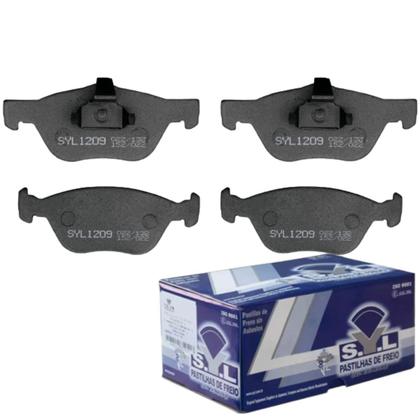 Imagem de 4 Pastilhas Freio Dianteiro Strada Palio Locker Punto Linea