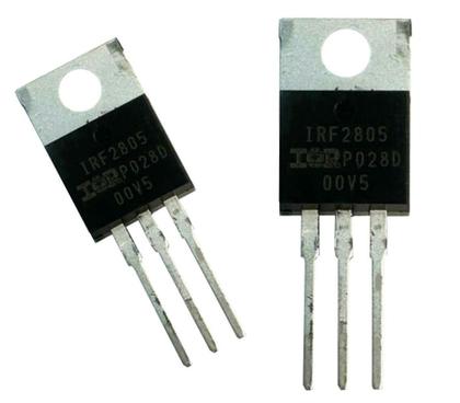 Imagem de 4 pçs transistor irf2805 - irf 2805 - 175a 55v npn original