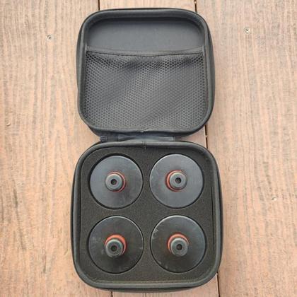 Imagem de 4 Peças Adaptador De Almofada De Borracha Para Tesla Model 3 S X Com Estojo De Armazenamento