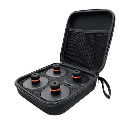 Imagem de 4 Peças Adaptador De Almofada De Borracha Para Tesla Model 3 S X Com Estojo De Armazenamento