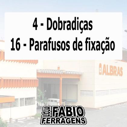 Imagem de 4 Peças - Dobradiça Para Armario Com Amortecedor De 35mm Super Curva