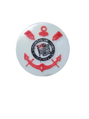 Imagem de 4 Porta Copo Redondo Corinthians Timão Personalizado Present