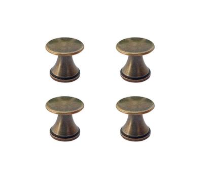 Imagem de 4 Puxador para Gaveta, Armário, Móveis Botão Ouro velho 20mm