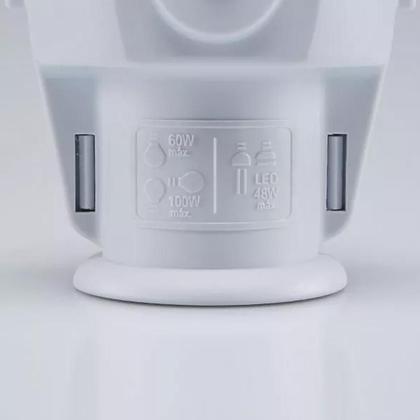 Imagem de 4 Relé Sensor Soquete E27 Aciona Luz Automaticamente A Noite