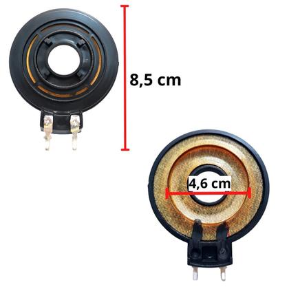 Imagem de 4 Reparo Driver D200 8 Ohms 100w e 2 Super Tweeter St200 Jbl Selenium Diafragma Fenólico Material Reforçado