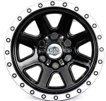 Imagem de 4 rodas raw hd modelo off-road or-05 amarok / aro 17x9 / (5x120) et20