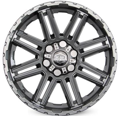 Imagem de 4 RODAS RAW MODELO HD OFF-ROAD OR-04 L200 / ARO 20X9 / (6x139) ET20