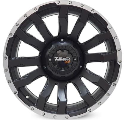 Imagem de 4 rodas zeus zwat2 off-road hilux / aro 20x9 / (6x139) et15