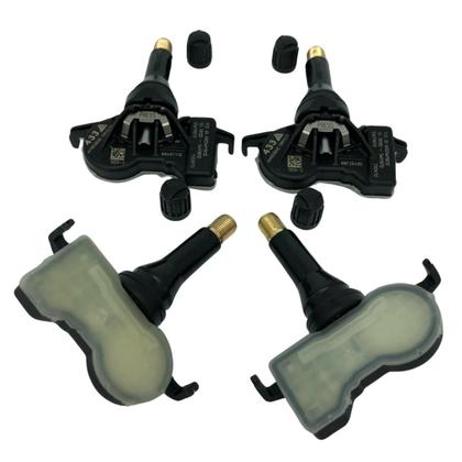 Imagem de 4 Sensores de pressão de pneu tpms 68105280AE ou 68313387AB mesma peça Chrysler 433 MHz Fiat Toro Jeep Compass Renegade