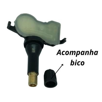 Imagem de 4 Sensores de pressão de pneu tpms 68105280AE ou 68313387AB mesma peça Chrysler 433 MHz Fiat Toro Jeep Compass Renegade