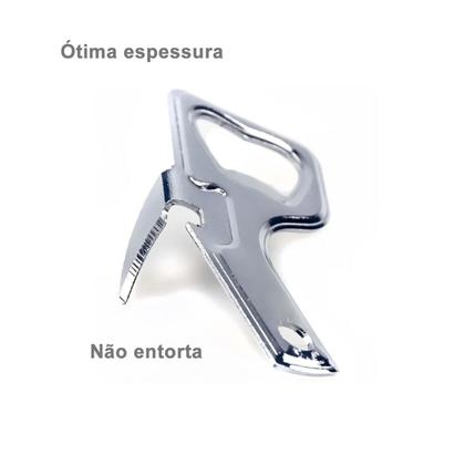 Imagem de 4 UN Abridor De Lata E Garrafas Reforçado Em Aço Inox