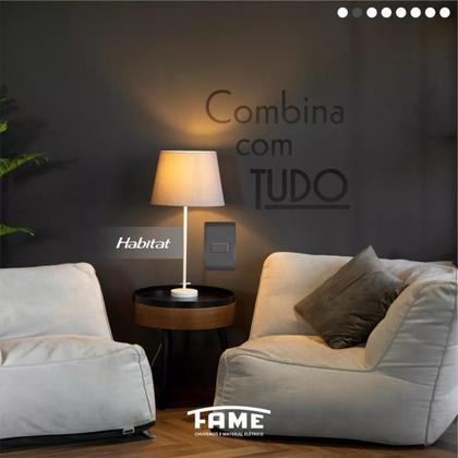 Imagem de 4 Unid- Interruptor Black 16a/250v C/ Parafusos Imperdíveis