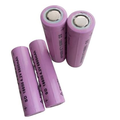 Imagem de 4 unidades 18650 8800mAh 4,2v pilha recarregável