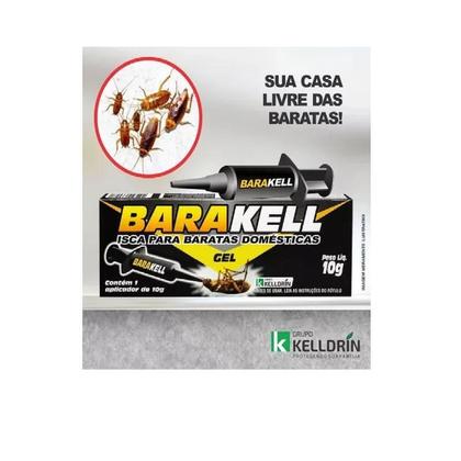 Imagem de 4 Unidades Barakell Gel Mata Baratas 10g Kelldrin