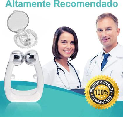 Imagem de 4 Unidades Dispositivo Clipe Nasal Anti Ronco Magnético