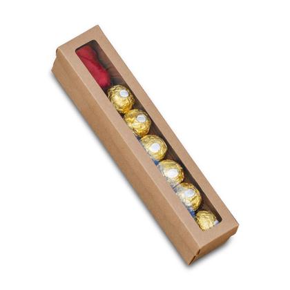 Imagem de 40 caixa botão rosa doce bombom para presentes