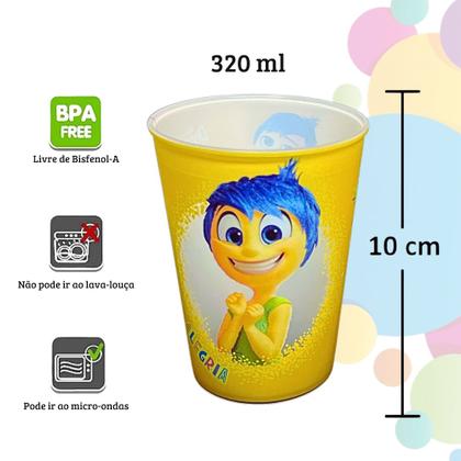 Imagem de 40 Copos Divertida Mente p/ Doce Festa Aniversário Lembrança