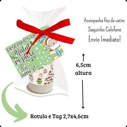 Imagem de 40 Kit Lembrancinha Natal Mini Hidratante Nalinos Mimo