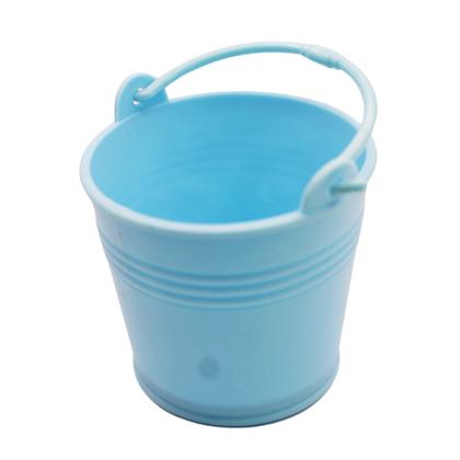 Imagem de 40 Mini Baldes Plástico Baldinhos Com Alça Lembrancinhas nataldecoração evento mesa enfeite