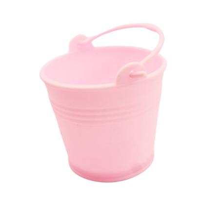 Imagem de 40 Mini Baldes Plástico Baldinhos Com Alça Lembrancinhas nataldecoração evento mesa enfeite
