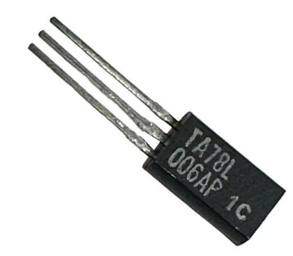 Imagem de 40 pçs - c.i. ua 78l06 = 78ds06 regulador 6v - 3 terminais
