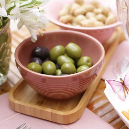 Imagem de 40 Petisqueiras de Bambu Restaurante 20x10cm Bandeja Lyor Petiscos Multiuso