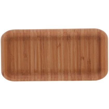 Imagem de 40 Petisqueiras de Bambu Restaurante 20x10cm Bandeja Lyor Petiscos Multiuso