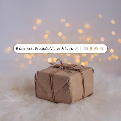 Imagem de 400 Litros Isopor Proteção Branco cubos e tiras Enchimento Embalagem