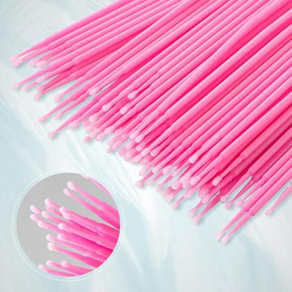Imagem de 400Un Microbrush Cotonete Alongamento Fio A Fio Cílios Extensão